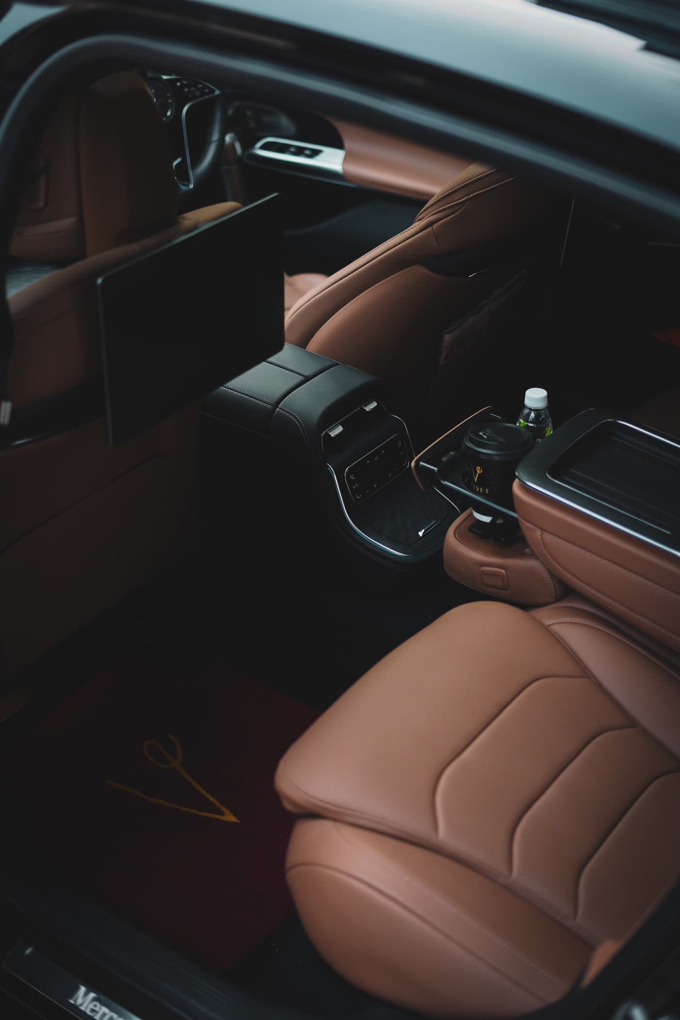 Luxury rear seat interior
